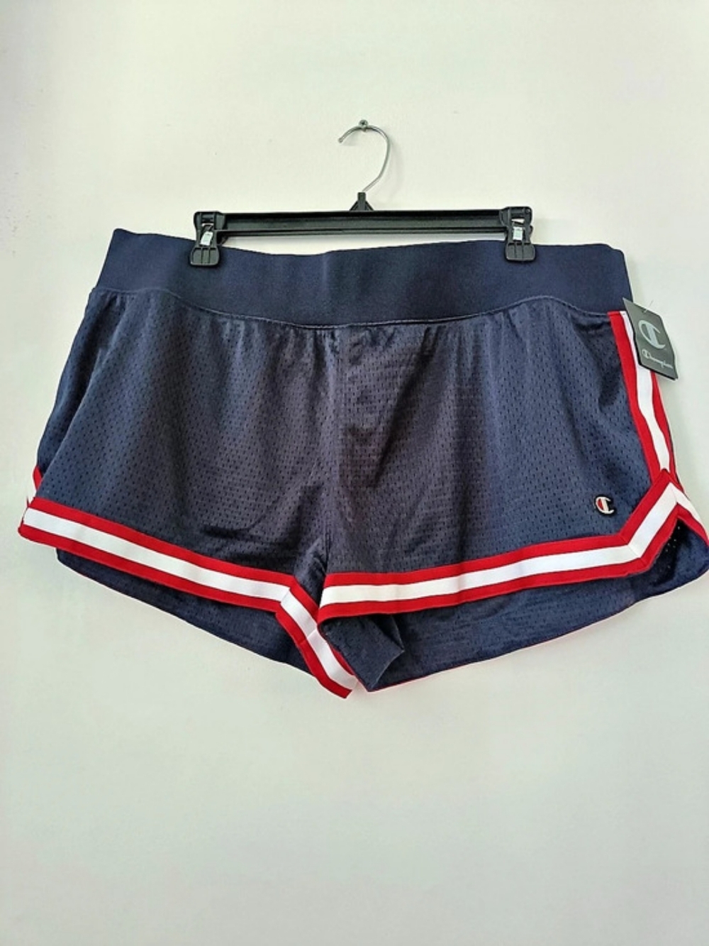 Champion Athletic Mesh Shorts in Blue & Red Size 2XL